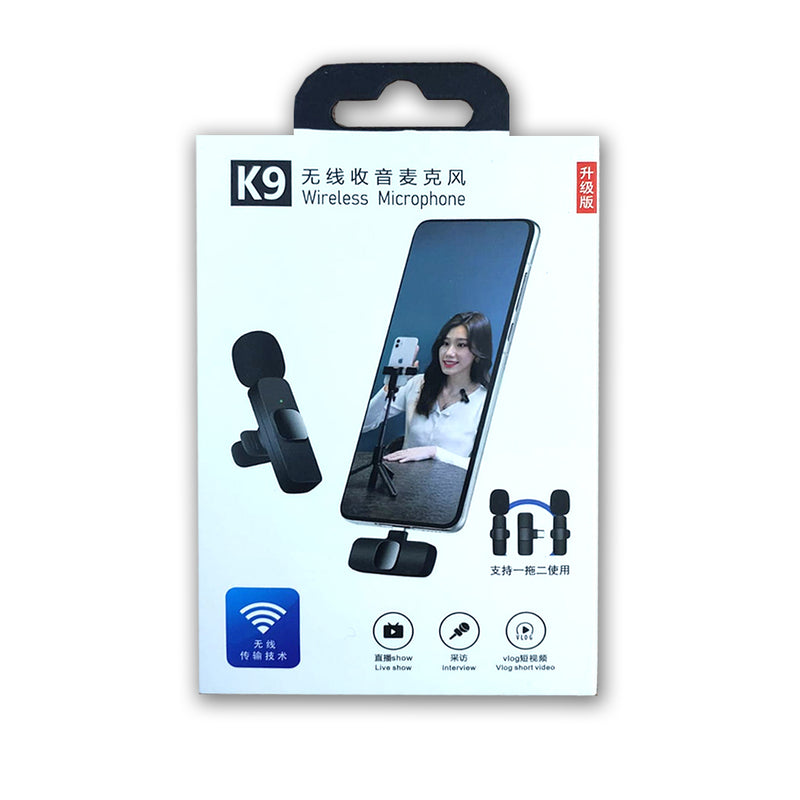 K9 Wireless Microphone, Black