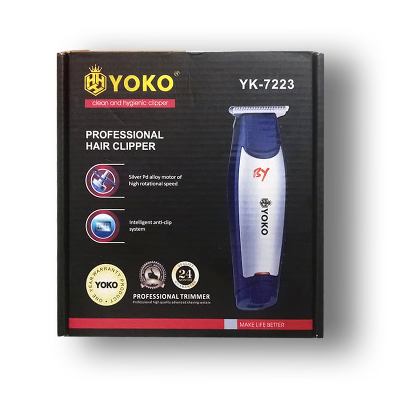 YK-7223  ماكينه الحلاقة يوكو  - مجموعه يوكو للحلاقة للرجال 6*1  Yoko shaver - Yoko shaving set for men 6 in 1  YK-7223