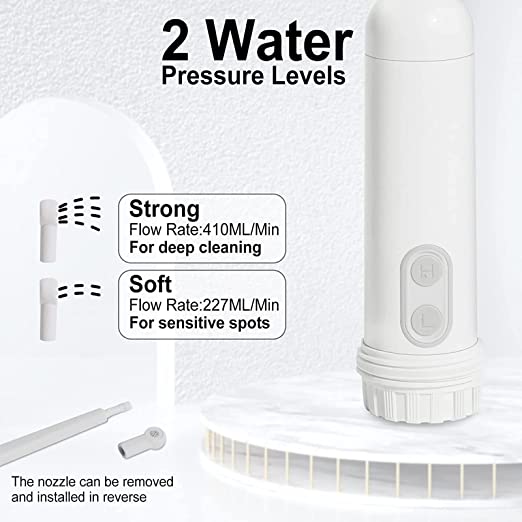 شطاف المسافر المحمول 230 مللي Handy Care Portable Travel Electric Bidet Sprayer