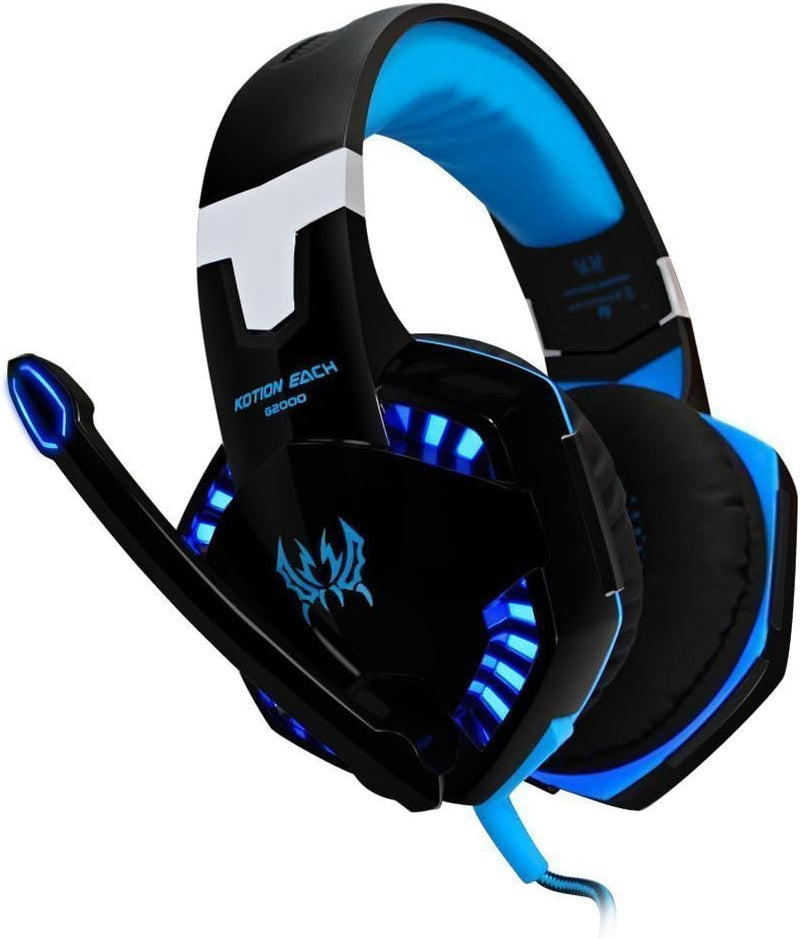 KOTION G2000 gaming headset with microphone سماعة اذن للالعاب من كوشن G2000 مع ميكروفون