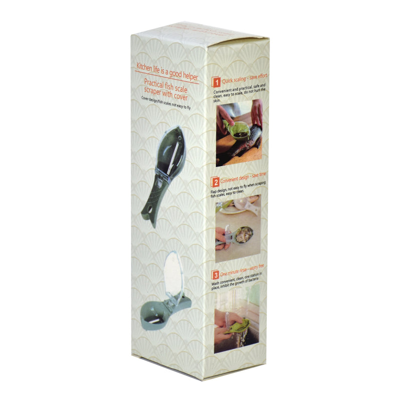 Clear Cover Fish Scaler  قشارة السمك ذات الغطاء الشفاف