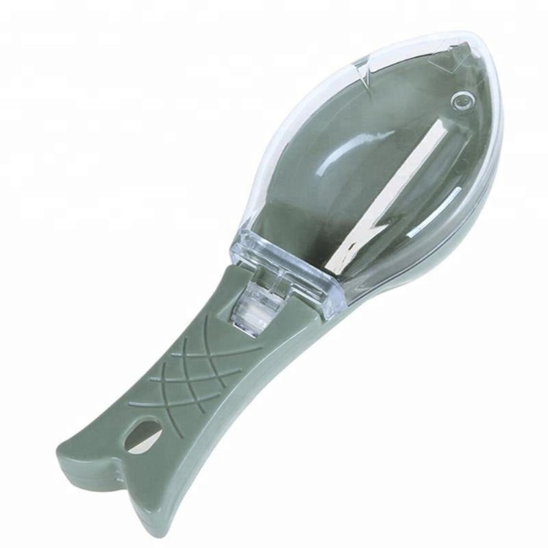 Clear Cover Fish Scaler  قشارة السمك ذات الغطاء الشفاف